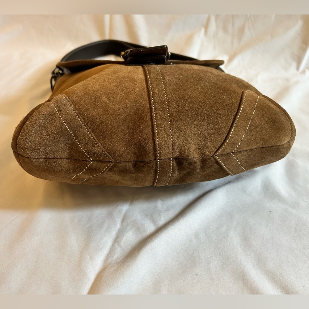 Coach Suede Soho Bag - Picture 6 of 13
